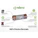 Relevo 60 Pieces 20L Recycled Garbage Bags - Eco-Friendly & Durable | International Shipping - Buy Online on SooperMarket.com