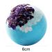 1PC Dried Flower Bath Bomb - Natural Aroma Bath Salt for Women - Pink - Sparkling Shower & Bath Experience - Buy Online on SooperMarket.com