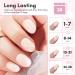 Makartt Dip Powder Nail Kit - 6 Candy Colors Starter Kit for DIY Salon Manicure - 2 in 1 Pink Clear Acrylic Dip Powder Set - No Need for Nail Lamp - Nails Extension Art - Buy Online on SooperMarket.com