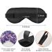 Haskirky Light Blocking Eye Mask - Adjustable for Men and Women - Perfect for Travel, Yoga, Meditation - Deep Sleep Comfort - American Vintage Design - Buy Online on SooperMarket.com