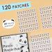 AUSLKA Panda Pimple Patches 120 Count - Hydrocolloid Spot Dots for Face Acne Absorbing Cover Patch - Blemishes and Pimple Stickers for Clear Skin - Pack of 1 - Buy Online on SooperMarket.com