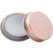 20 Pcs Rose Gold 0.5-Ounce Aluminum Tin Jars - Refillable Containers for Cosmetic, Lip Balm, Cream - 15 ml Screw Lid Round Tin Bottles - Buy Online on SooperMarket.com