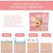 3 Pair Foot Peeling Mask Socks - Moisturizing Foot Mask for Dry & Cracked Feet - Easy Corn Removal - Foot Spa Treatment for Men & Women - Buy Online on SooperMarket.com
