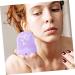 Beavorty Cleansing Massage Finger Cots Cleansing Facial Brush Skin face Scrubber for Women deep Cleaning Brush face wash Scrubber face Lotion for Women Silica Gel Makeup Remover Miss pores Violet 11.8X10CM - Buy Online on SooperMarket.com