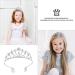 Frcolor 5th Birthday Crown Tiara for Girls | Crystal Rhinestone Princess Headband | 5 Years Old Gift - Buy Online on SooperMarket.com
