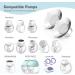 2PCS 13MM Flange Inserts for Lansinoh/MomcozyS9 Pro/S12 Pro/Medela Breast Pumps - Universal 24MM Shields/Flanges - Buy Online on SooperMarket.com