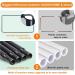 Cat Window Hammock Perch Bed for Large Cats | Upgraded Suction Cups | Black - Buy Online on SooperMarket.com