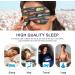 WELLDAY Colorful Guitars Sleep Mask - Soft Comfort Eye Shade Cover for Men Women - Adjustable Strap, Blockout Light - Buy Online on SooperMarket.com