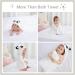Bamboo Hooded Baby Bath Towel Toddler Wearable Blanket | Large Size Animal Bathrobe (Panda) - 75x100cm - Buy Online on SooperMarket.com