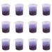Pajoma fragrance votive candle 12 pieces of 55 g lavender |Marble votive candle burning time approx. 17 hours - height 5 cm 4 cm |Premium quality lavender 12