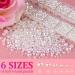 Flat Back Pearls Kit - 3800 Pcs, 3 Boxes, AB+ White AB+ Beige AB Half Round Pearls for Nail Art & DIY Crafts with Pickup Pencil and Tweezer - Buy Online on SooperMarket.com