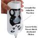 Fill n Squeeze Baby Food Reusable Pouch - Double Zip Bottom Opening - 6 x150ml Panda - BPA & PVC Free - Buy Online on SooperMarket.com