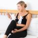 Momcozy Hands Free Pumping Bra - Seamless Adjustable Breast Pump and Nursing Bra All in One - for Spectra, Lansinoh, Philips Avent - Black, X-Large - Buy Online on SooperMarket.com