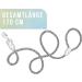 High-Quality 1.7m No Tangle Dog Training Leash - Aqua Braided Rope with Hand Loop - Buy Online on SooperMarket.com