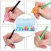 Baij Writing Aid for Children - 13-Piece Silicone Pencil Grips Set for Handwriting Correction | Multi-Colored Finger Grippers for Progressive Improvement - Buy Online on SooperMarket.com