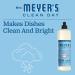 Mrs. Meyer's Clean Day Liquid Dish Soap - Biodegradable Rain Water Formula 16 fl. oz | Eco-Friendly & Effective Cleaning - Buy Online on SooperMarket.com