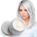 White Hair Color Wax  Natural Hairstyle Wax 4.23 oz  Temporary Hairstyle Cream for Party  Cosplay  Halloween  Daily use  Date  Clubbing (White)