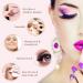AmoVee Self Adhesive Eyelashes - Fluffy Natural Look, Reusable False Lashes, No Glue Needed - Easy to Put On (Pack of 3 Pairs) - Buy Online on SooperMarket.com