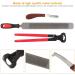 Nicoone Horse Farrier Hoof Trim Tool Kit | 3PC Professional Hoof Cutting Tongs & Horseshoe Care Accessories - Buy Online on SooperMarket.com