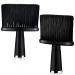 2 Pieces Hair Cutting Brush Barber Brush Neck Duster Black Soft Cleaning Face Brush Cleaning Dusting Brush Hair Styling Fits for Hair Cutting Barber and Home Use