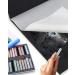 Professional Soft Pastel Paper Pad | 12X16 Inches | Black Paper | 230gsm | 24 Sheets | 2 Pack - Buy Online on SooperMarket.com