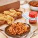 Double Portion Pasta Recipe Kit - Fettuccine with Porcini Mushroom Sauce | Gourmet Italian Artisan Dried Egg Pasta and Italian Sauce | Ready in 6 Minutes - Buy Online on SooperMarket.com