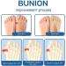 LSNTUU Orthopedic Bunion Relief Socks for Women - Toe Compression Sock & Corrector (Black, 5 Pair) - Buy Online on SooperMarket.com
