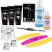 Mylee Magic Extender Gel Nail Kit 3x MYGEL Gel Colours Slip Solution 125ml MYGEL Top & Base Coat Nail Prep & Polish Wipe 250ml 3x Nail Files 120x Plastic Dual Nail Forms Dual Ended Tool