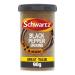Schwartz Ground Black Pepper Drum 90 G Hot Spicy & Zesty Taste Woody and Piney Flavour Versatile Spice Enhances Any Dish Perfect for Adding to Savoury Dishes Salads Roast Meat & Eggs single