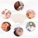 200pcs Wooden Eyebrow Spatulas for Waxing - Small Wax Sticks & Waxing Set - Buy Online on SooperMarket.com