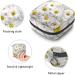 Anna Cowper Daisy Composition Sanitary Napkin Storage Bag | Menstrual Cup Pouch | Nursing Pad Holder | Portable Period Bag for Women & Teen Girls - Multi-colored - Buy Online on SooperMarket.com