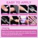 Short Oval Soft Gel Nail Tips - Melous 600PCS Pre Buff Full Cover Half Matte Clear False Nails for DIY Manicure - Buy Online on SooperMarket.com