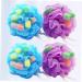 NOLITOY Colorful Bath Balls 4pcs - Super Soft Shower Sponge for Adults & Kids | Bath Flower Shower Wipe - Buy Online on SooperMarket.com