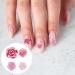 Buy Bewudy 100 Piece Nail Charms - 3D Resin Butterflies Bears & Animal Shapes for DIY Nail Art Decoration (Pink) - International Shipping Available - Buy Online on SooperMarket.com