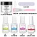 Lofuanna Dip Powder Nail Kit Starter - Clear Nail Dipping Powder Set for French Nail Art Manicure at Home or Salon - No UV/LED Needed - Buy Online on SooperMarket.com