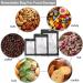 300 Pack Resealable Mylar Bags - Food Storage Smell Proof Bags with Front Window - Variety Sizes Pack for Snacks, Cookies, Jewelry - Black (3x4.7, 4x6, 4.7x7.9) - Buy Online on SooperMarket.com