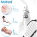 Sularpek Foot File Foot Scraper Best Foot Care Pedicure Metal Surface Tool to Remove Hard Skin Can Be Used on Both Wet and Dry Feet Surgical Grade Stainless Steel File - Buy Online on SooperMarket.com