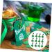 Anneome 12pcs Pendant Holder Ornament Festival Shamrock Tree Baubles Shamrocks Design Pendants Pillar - Buy Online on SooperMarket.com