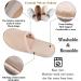 6 Pairs OSTADARRA Spa Slippers - Non Slip, Disposable & Washable - Unisex House Hotel Indoor Slippers in Beige and Gray - Perfect for Guest, Bathroom, Bedroom & Bride - Buy Online on SooperMarket.com