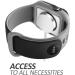 i-Blason Band for Apple Watch 3 42mm - Unity Series Hybrid Bumper Band - Black - Buy Online on SooperMarket.com