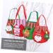 Anneome Santa Pants Treat Bags 3pcs Christmas Bag Candy Bags Cloth Goodie Bags Grocery Bags Xmas Candy Pouch Christmas Bag - Buy Online on SooperMarket.com