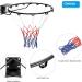 18 PATIKIL Basketball Rim: Wall/Door Mounted, Indoor/Outdoor Goal, Orange/Black - Buy Online on SooperMarket.com