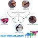 Crogift 3 Pack Large Kites - Butterfly Delta Dragonfly - Easy to Fly for Adults and Kids - Outdoor Game Activities - Easter and Festival Gifts - Buy Online on SooperMarket.com