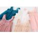 Baby Girl Tulle Princess Dress with Butterfly Wings | 0-4 Years | Peacock Blue - Buy Online on SooperMarket.com