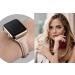 Secbolt 44mm Gold Apple Watch Band with Built-In Screen Protector | All-Around Protective Case for iWatch SE Series 6/5/4 - Buy Online on SooperMarket.com