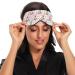Haskirky Light Blocking Eye Mask for Deep Sleep | Breathable & Adjustable | Men and Women | Travel, Yoga, Meditation | Cute Rabbit Flower Design - Buy Online on SooperMarket.com