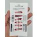 6 PCS Metal Snap Hair Clips - Red Hair Grips 5CM Long - Buy Online on SooperMarket.com