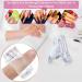 131 Piece Nail Tips Clip and Dual Nail Forms Set with Quick Building Nail Clip Extension Clamp - UV Acrylic Clear Nail Molds and Clipper Trimmer Included - Buy Online on SooperMarket.com