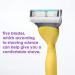 Joy Razor Handle + 2 Razor Blade Refills - Yellow | Buy Online - Buy Online on SooperMarket.com
