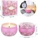 Viesap Aroma Candles Gift Set - 4pcs Natural Soy Wax Women s Fragrance Candles for Aromatherapy & Stress Relief - Perfect for Christmas Birthdays Valentine s Day Yoga & Weddings - Buy Online on SooperMarket.com
